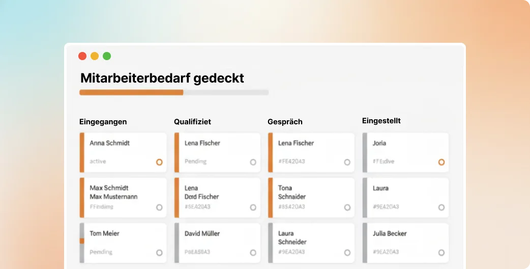 Illustration für Schritt 4: Mitarbeiter